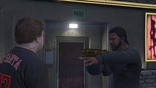 GTA V Franklin kills Jimmy