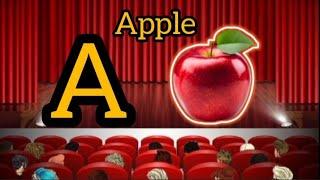 A Apple | phonics song | preschool learning | kids education | abc poem | little learners