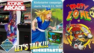 Let's Talk-Iconic Arcade Double Dragon, Alice Goes To Wonderland Kickstarter & AtGames New Releases