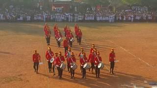 Kirindiwela Central College Inter House Sports Meet 2016 Western Senior Band Display