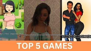 Top 5 My favourite Games | Best Visual Novel Games | GameWave