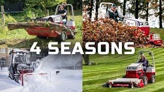 A Year With Ventrac - The 4 Seasons Strong Tractor