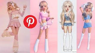 Recreating PINTEREST LOOKS In Dress To Impress