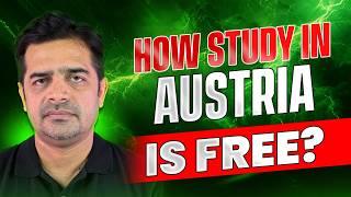 Free Study Process Austria | Study in Austria Total Budget 6-7 Lakh Rupees Only