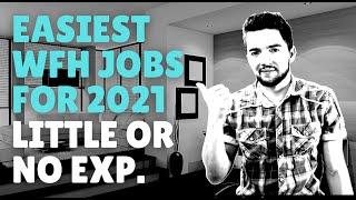 5 Easiest Part-Time Work-From-Home Jobs 2021 Little or No Experience