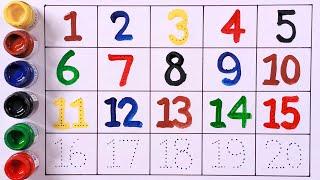 Discover the Numbers 1 to 20 | Simple Counting Exercises, part- 26