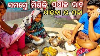 pakhala bhata bana bhuji karile || Prafulla priyadarshini vlogs