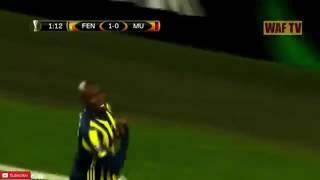 Moussa Sow INSANE BICYCLE KICK GOAL ▶ MANCHESTER UNITED VS FENERBACHE 0-1 03/11/2016