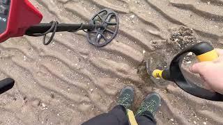 Metal Detecting Saltcoates Beach REALISTIC TREASURE HUNT HELP