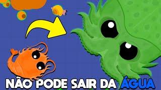 NÃO posso SAIR da AGUA no Mope.io