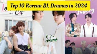 Top 10 Korean BL Dramas in 2024 | ongoing | Dramovia