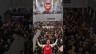 *NEW* Arsenal Chant Our Wall at the back is Gabriel  #premierleague #football #arsenal