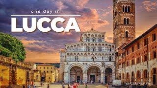 ONE DAY IN LUCCA (ITALY) | 4K | Enjoy the heritage and pure beauty of the Tuscan old town.