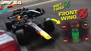 Can I Beat 0% AI on WET TIRES with NO FRONT WING?