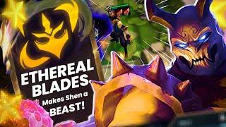 This is why you ALWAYS take Ethereal Blades! (Shen Hero Augment) | Teamfight Tactics Set 11