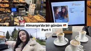 Almanya‘da bir günüm Part 1  | kahvaltı ettik  | bolca sohbet ettik | ALMANYA VLOG 