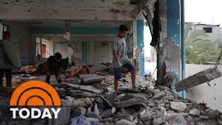 Israel faces questions after airstrike on UN school in Gaza