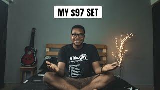 YouTube Studio Setup - My Cheap YouTube Studio Setup for less than $100