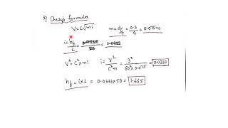 Laminar and Turbulent Flow (Problems on Darcy Weisbach Equation) Lecture 5 By PSS