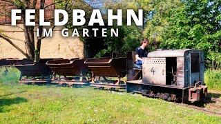 Gärtnereifeldbahn Plaußig - Feldbahntraum im Garten