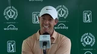 Rory McIlroy Friday Flash Interview 2023 The Memorial Tournament presented by Workday