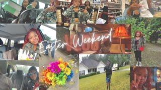 VLOG: Easter Weekend | meet my bestie, going out to eat, mall, self love,ootd 