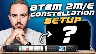 ATEM 2M/E Constellation Tutorial | Livestream Switcher Setup