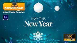 New Year Wishes 2024 | New Year Greetings | After Effects Template