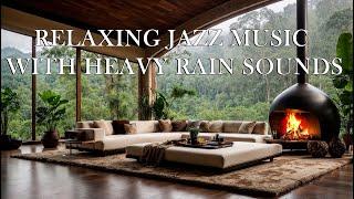 Jazz Music with Nature’s Symphony: Rain, Thunder, and Fire