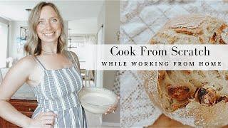 Cooking from Scratch While Working From Home | My Method