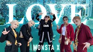 [KPOP IN PUBLIC RUSSIA][GROWL] MONSTA X (몬스타엑스) — LOVE | DANCE COVER [One Take]