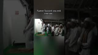 Fastest Taraweeh Ever | 2 rakaats in 52 seconds