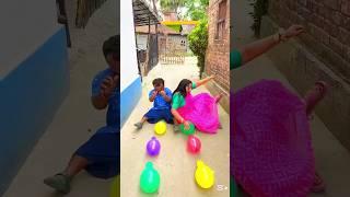 Balloon Challenge #viralshort #balloon_show #comedy