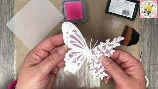 Honey Doo Crafts Social Butterfly Demo Video