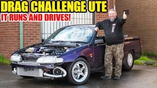 Carnage - The Drag Challenge Ute Runs and Drives!