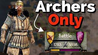 I Exploited Bannerlord Using Archers Only!