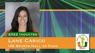 Lane Carico - UM Sports Hall of Fame
