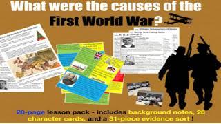 What were the causes of the First World War?