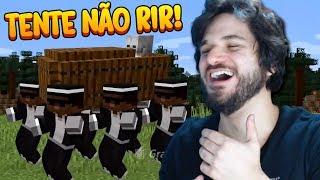 TENTE NÃO RIR COM MEMES DO JAZZGHOST NO MINECRAFT!