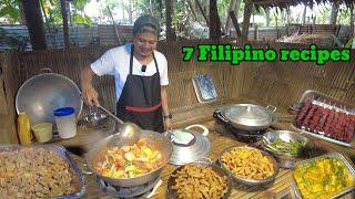 7 Putaheng lutong Pinoy,Order from Pinagtung ulan Lipa City, for 79th birthday celebration