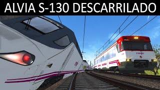 Accidente de tren Alvia S-130 causa problemas en línea C-6 de Renfe Cercanías Valencia | Renfe 447