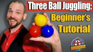 Learn to juggle 3 balls! (Beginners tutorial)