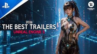 TOP 25 MOST INSANE Game Trailers of 2024 | Brutally INTENSE GRAPHICS in Real Time!