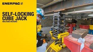 Self Locking Cube Jack   Machine Movers | Enerpac