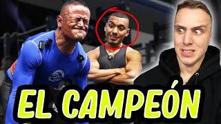 El Campeón ha dejado en shock a Larry Wheels en el gimnasio