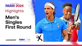 Lorenzo Musetti vs Gael Monfils | Singles First Round Highlights | Paris 2024 Olympics | #Paris2024