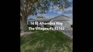 1610 Alhambra Way The Villages FL 32162 | 3 Bedroom Home For Sale