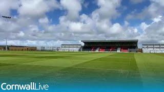 First look at Cornwall 'stadium' as it nears completion for Truro City FC season