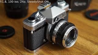 Sony 50mm f/1.8 Prime Lens VS 18-55mm kit zoom lens