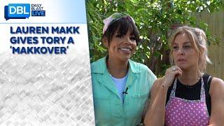 Tory Gets a Backyard Makeover from Lauren Makk!